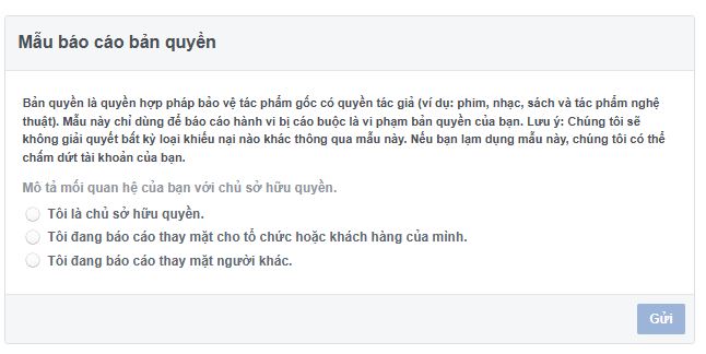 Report bài viết trong group